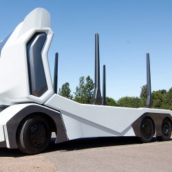 The cost of a driverless truck does not yet allow carriers to switch to this transport