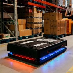 Startup Gideon Brothers introduced an autonomous forklift