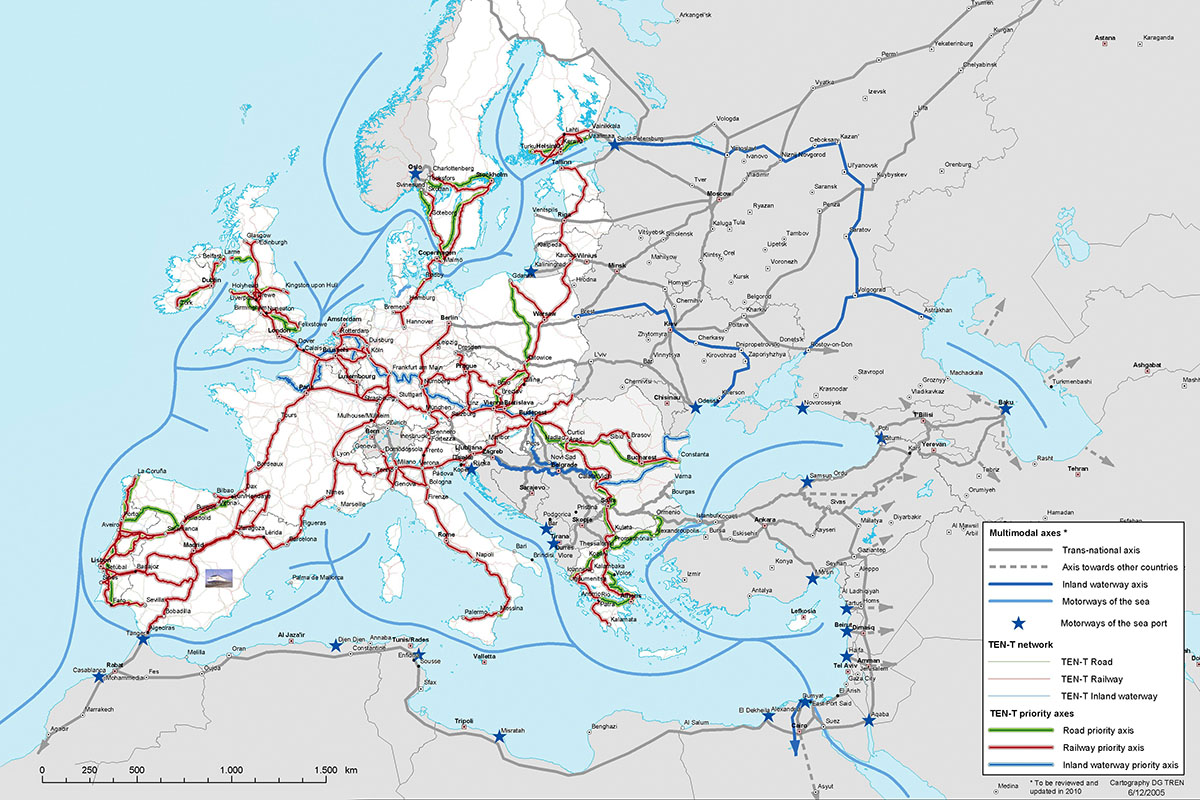 trans-European TEN-T network
