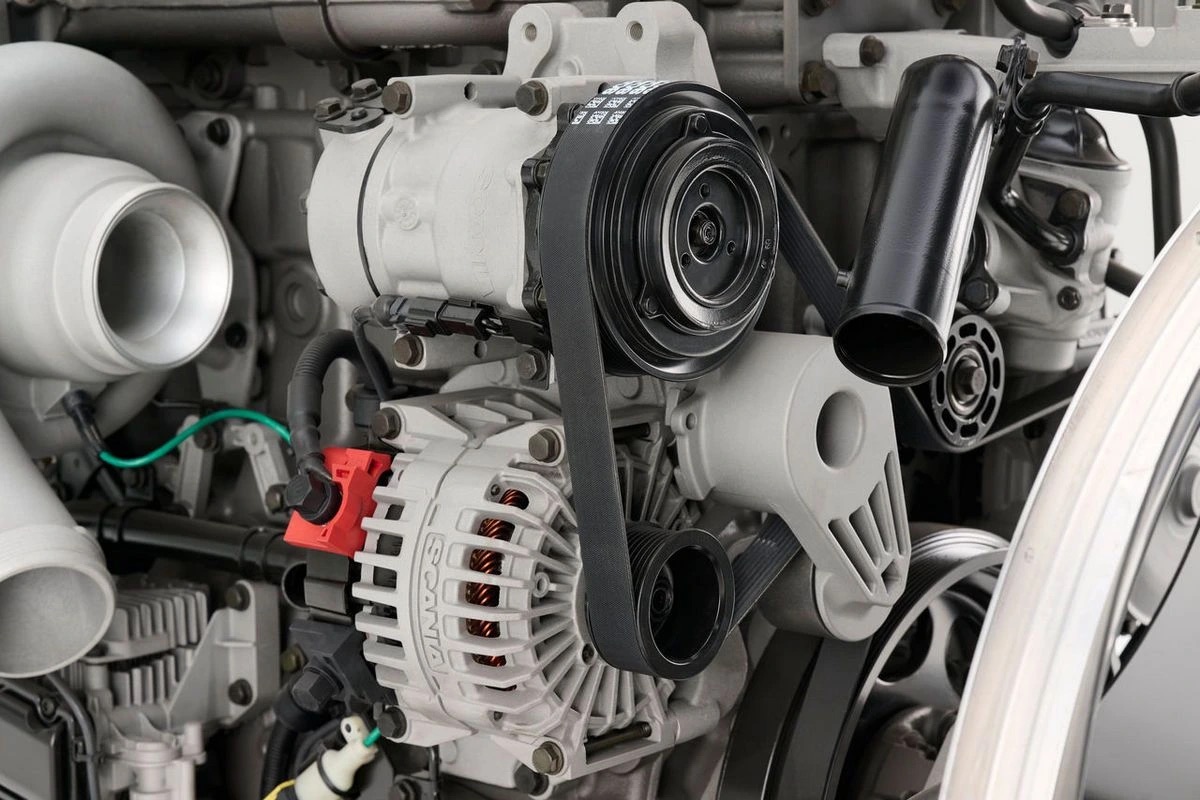 11-litre Scania Super 11 engine